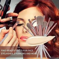 Makeup brush set soft fluffy professional cosmetic tool