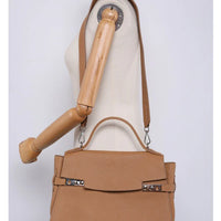 ARI luxury soft cowhide leather shoulder bag classic fashion