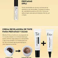 Gollee Semi permanent lash & brow tint natural black eyelash lifting & perming kit