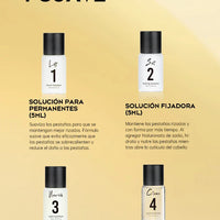 Gollee Semi permanent lash & brow tint natural black eyelash lifting & perming kit