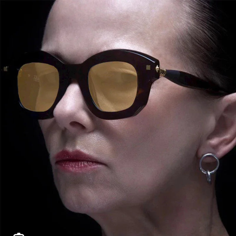 Kuboraum maske J1 premium sunglasses thick acetate classical design lenses