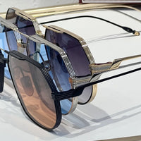 Jacques marie mage REYNOLD vintage oversize sunglasses quality titanium square frame