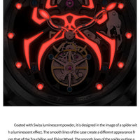 IDEAL KNIGHT automatic tourbillon skeleton flywheel luxury mechanical watch