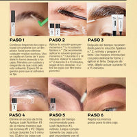 Gollee Semi permanent lash & brow tint natural black eyelash lifting & perming kit