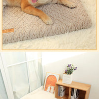 Orthopädisches Hundekörbchen 90x58cm - Memory Foam Hundematte Wasserdicht | Große Hunde