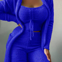 Girls winter pajama set – Cozy sleepwear with square ankle-length