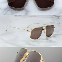 Jacques Marie Mage Jagger ultralight titanium square style sunglasses