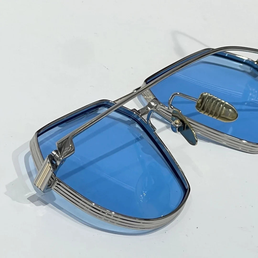 Jacques marie mage REYNOLD vintage oversize sunglasses quality titanium square frame