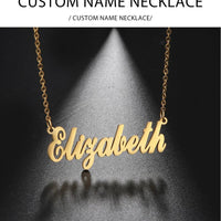 Your name on Necklace  Stainless Steel Jewelry