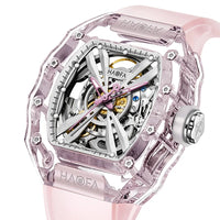 Haofa luminous crystal watch automatic mechanical timepiece