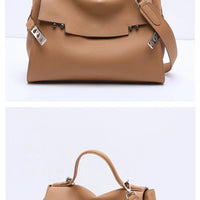 ARI luxury soft cowhide leather shoulder bag classic fashion
