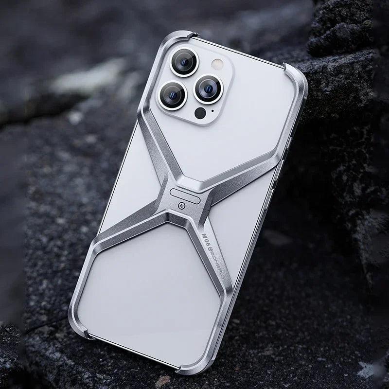 iPhone Metall-Schutzhülle - X-Type Wärmeableitung Cover