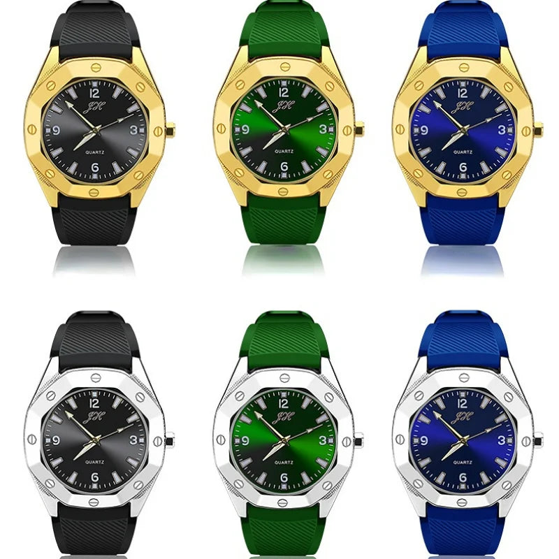 Luxury look with hidden USB Lighter watch,Stylish gift for smokers