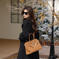 Modern leather tote for women functional & fashionable design