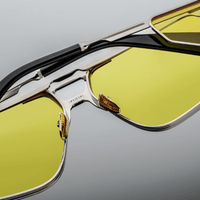 JACQUE MARIE MAGE,Assen alloy handmade sunglasses classical vintage