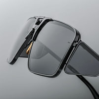 JACQUE MARIE MAGE,Assen alloy handmade sunglasses classical vintage