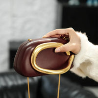 stylish mini chain purse women retro shoulder bag
