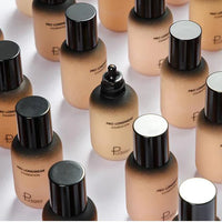 Face liquid foundation makeup waterproof base whitening cover dark circle