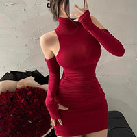 Girls sleeveless pleated mini dress korean style