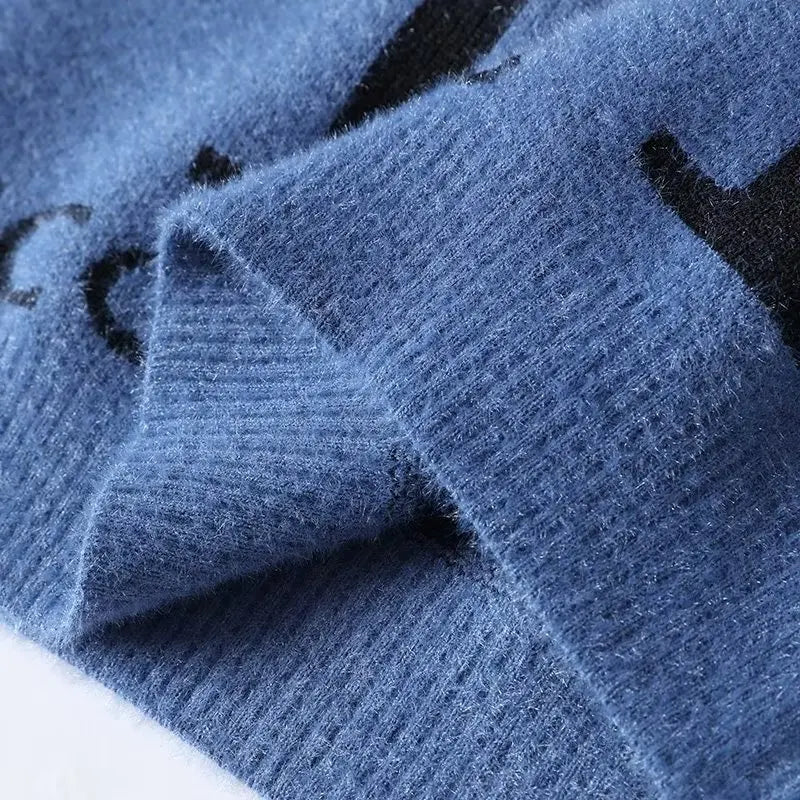 Sweater warm high quality top fashion pullover