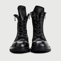 fashion luxury genuine leather designer british style handmade boots