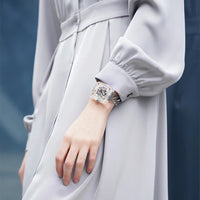 CIGA Design crystal love series elegant skeleton automatic watch for ladies