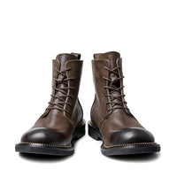 Handmade high quality soft leather boots in British style