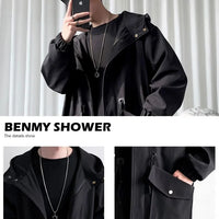 Windbreaker fashion daily high street  stylish overcoat