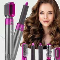 5 in 1 Hair set professional curling iron hair straightener styling