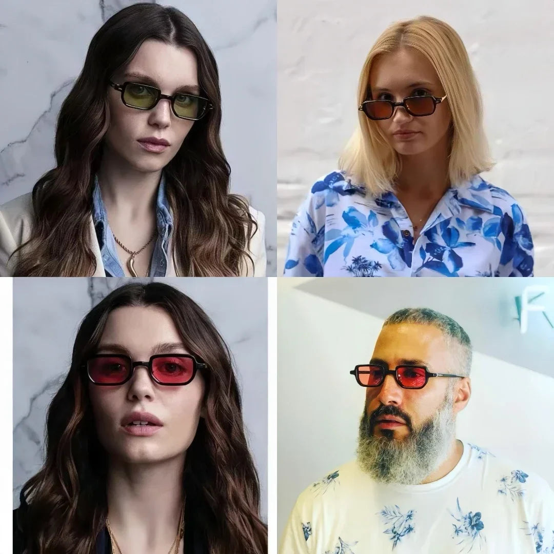 Jacques marie mage ASTAIRE vintage square sunglasses thick acetate luxury shades