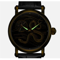 Shanghai Golden snake carrousel Tourbillon hand wound limited edition timepiece