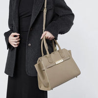 Modern leather tote for women functional & fashionable design