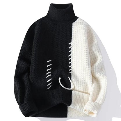 Autumn Knitted sweater fashion pullovers Loose arm
