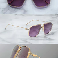 Jacques Marie Mage Jagger ultralight titanium square style sunglasses