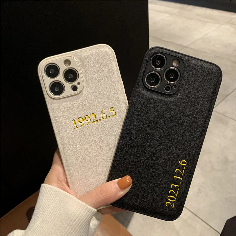 Personalised name case for iPhone models