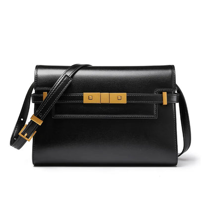 Premium genuine leather bag for women handmade luxury shoulder