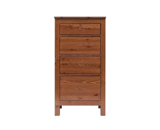 Silage Kommode Premium Line | 4-Schubladen | 100% Bio Kiefer Massivholz