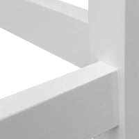 Bologna Elegante Massivholz Stuhl 10 | Farbe weiß