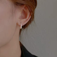 Ohrringe aus 925er Sterling-Silber, Tropfen