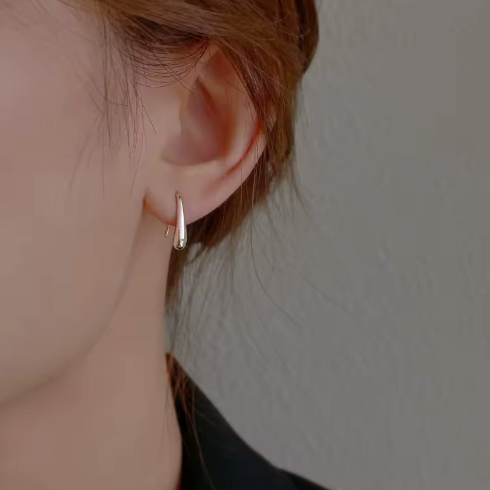 Ohrringe aus 925er Sterling-Silber, Tropfen