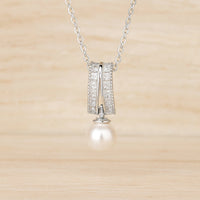 Schmuck Set aus 925er Sterling Silber, Glitter Pearls