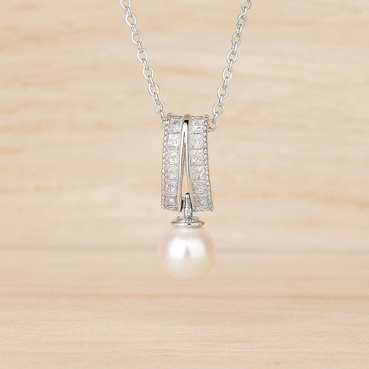 Schmuck Set aus 925er Sterling Silber, Glitter Pearls