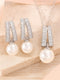 Schmuck Set aus 925er Sterling Silber, Glitter Pearls