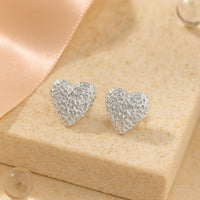 Schmuck Set aus 925er Sterling Silber, Crushed Heart