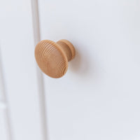 Milano Elite Massivholz Kiefer Kommode 3.3 | Farbe Weiß/Kiefer