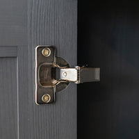 Bologna Elegante Massivholz Kiefer Kommode 4.3 | Farbe Graphit - Eiche