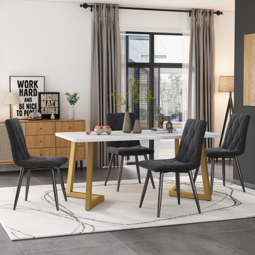 Esszimmer-Tischset Faserplatte – Komplett-Set für stilvolles Essen