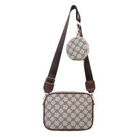 Vintage Pattern Crossbody Bags For Women Shoulder Shell Bag Trend Small Purse And Handbag Luxury Designer Female Square Bag Women's Bag