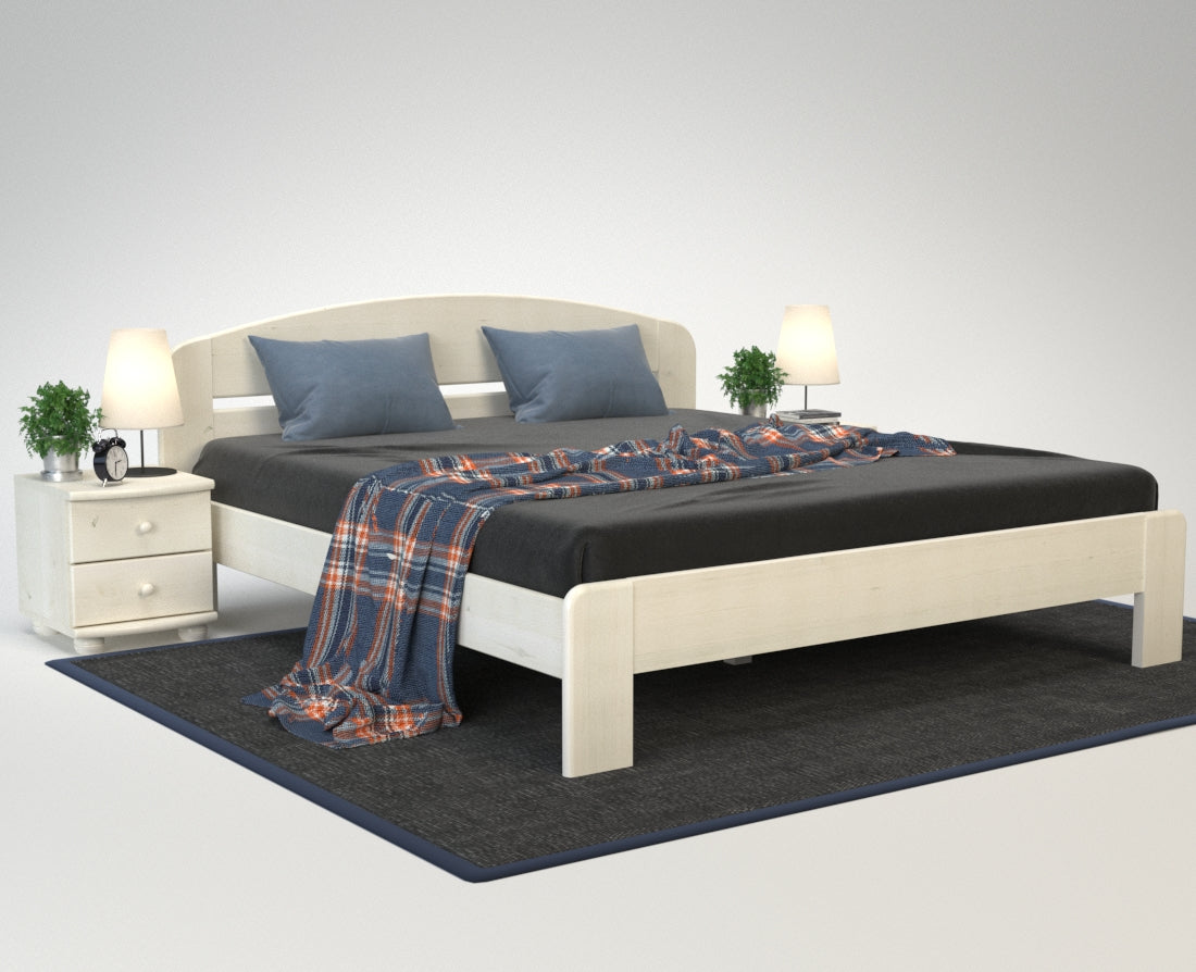 Anika Kieferbett | Massivholz | Naturholz | 100% Bio-Bett