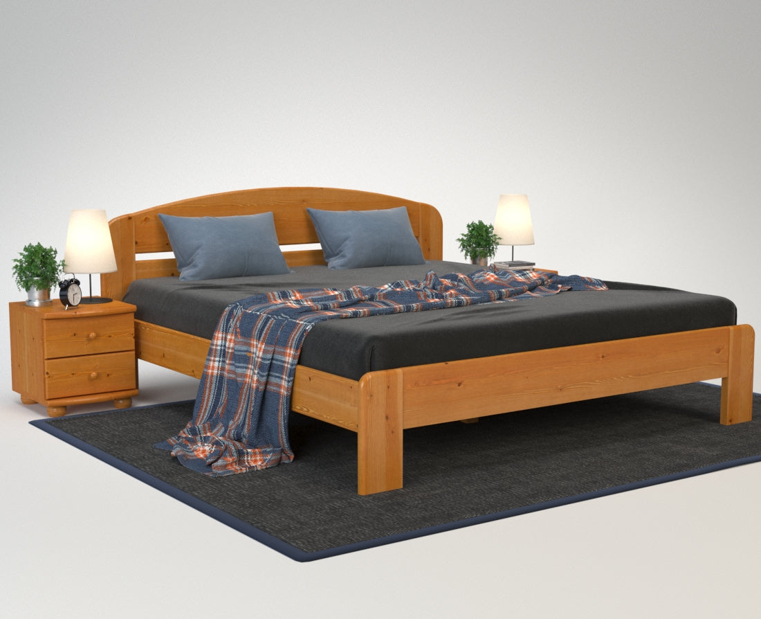 Anika Kieferbett | Massivholz | Naturholz | 100% Bio-Bett